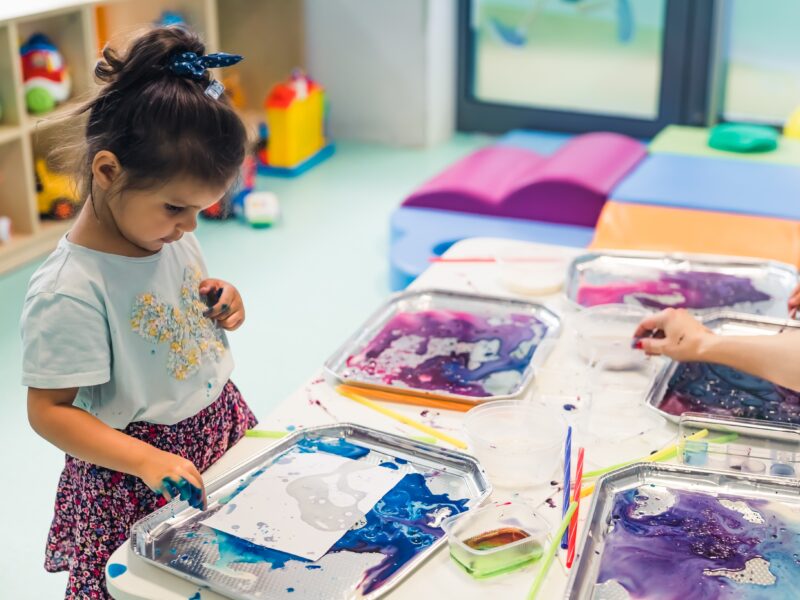 Multicultural,Group,Of,Children,At,The,Nursery,School.,Ethnic,Little